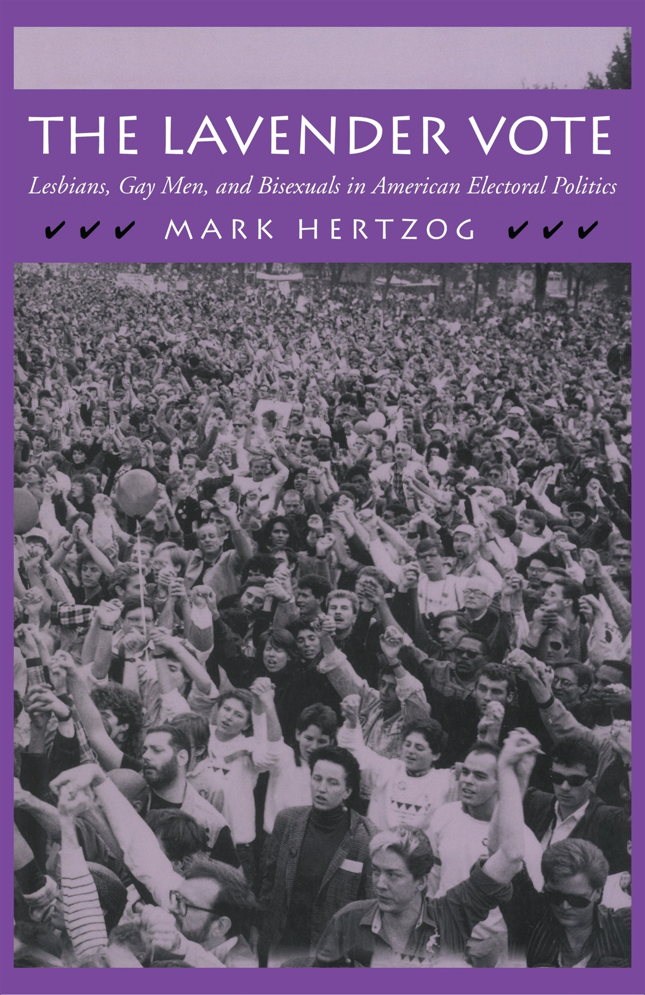 Cover image for The Lavender Vote ISBN 9780814735299